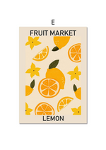 Load image into Gallery viewer, Vintage Fruit Market Print

