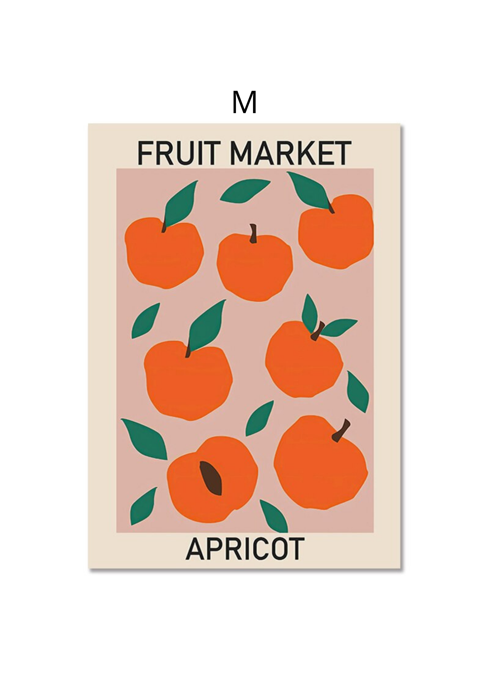 Vintage Fruit Market Print