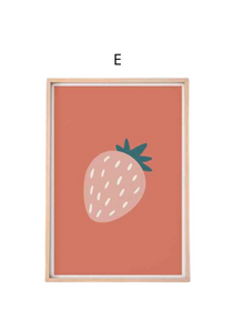 Fruit And Vegetable Print