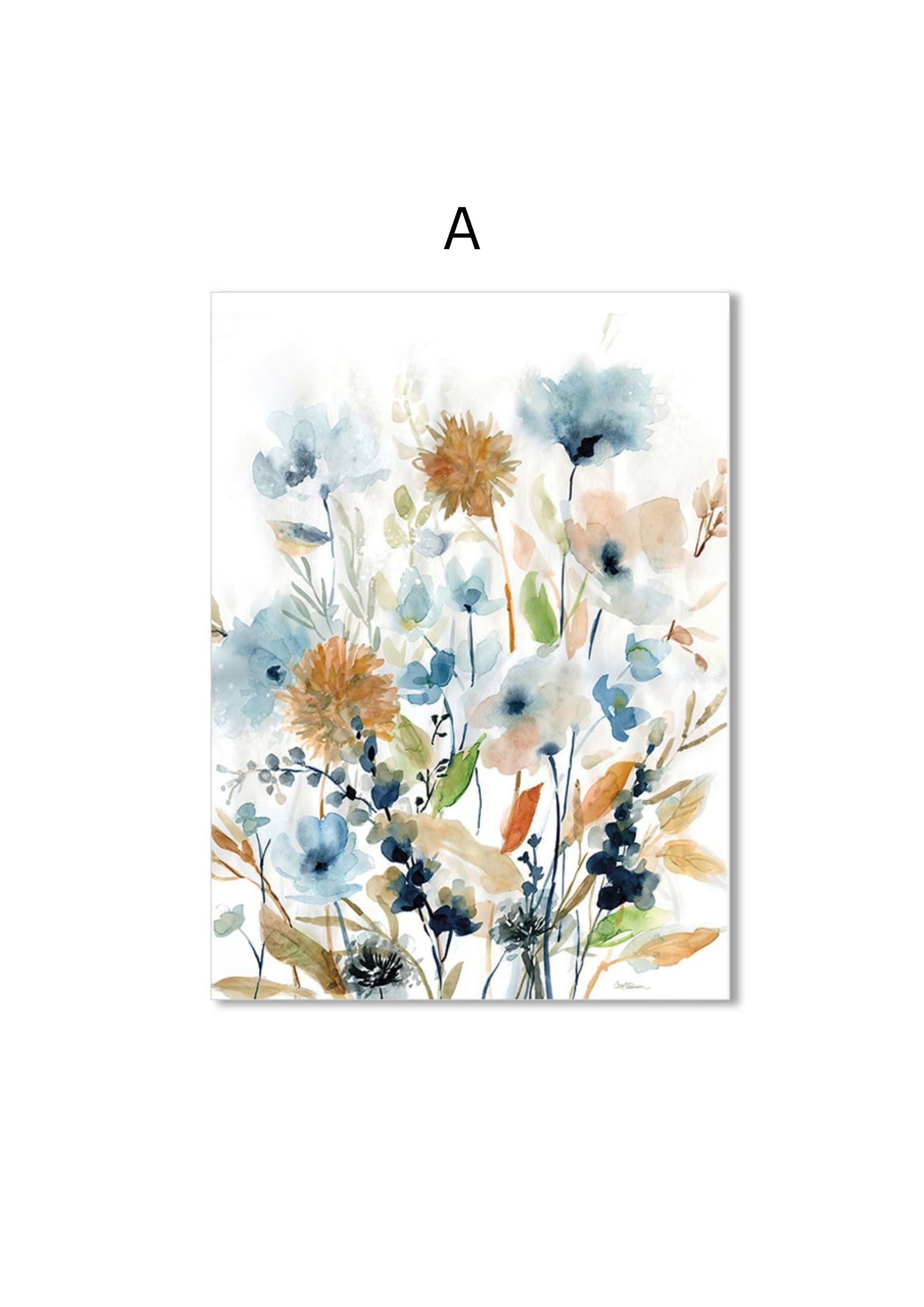 Watercolour Flower Print