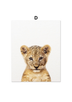 Load image into Gallery viewer, Baby Animal Safari Print

