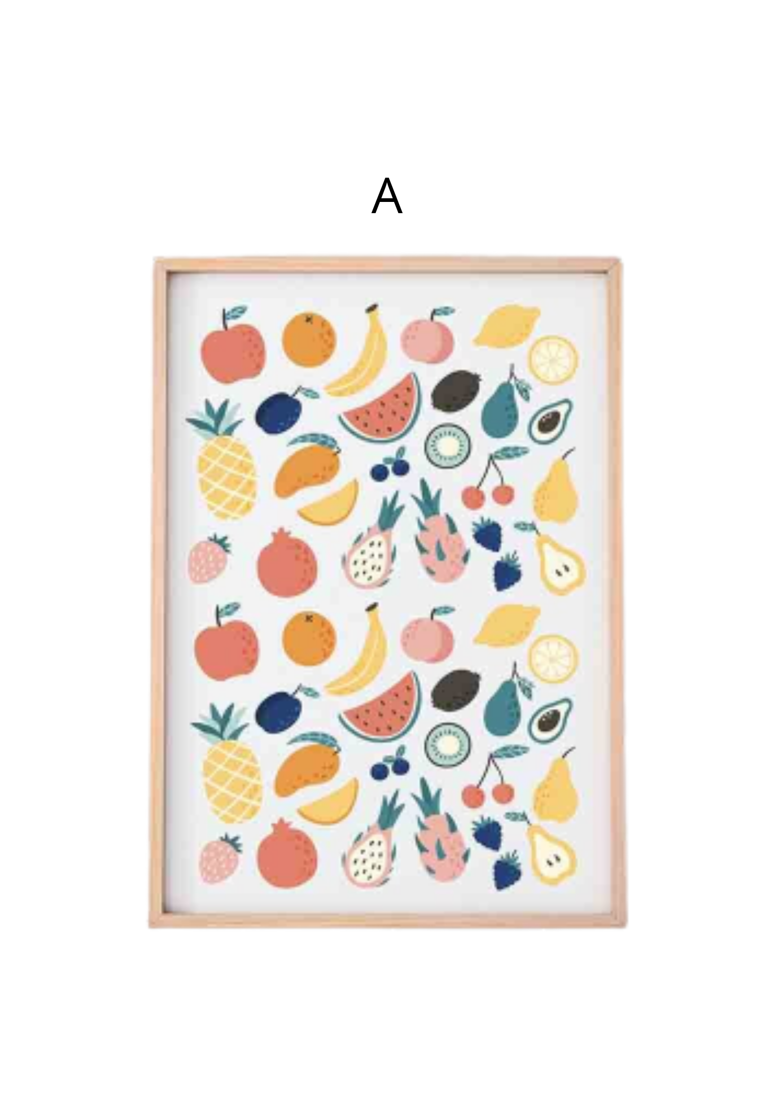 Fruit And Vegetable Print
