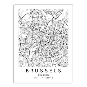 City Map Print