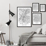 Load image into Gallery viewer, City Map Print
