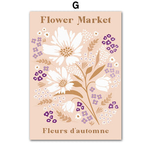 Fruit And Flower Market Print