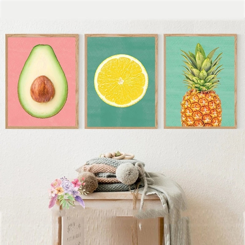 Bold Fruit Print