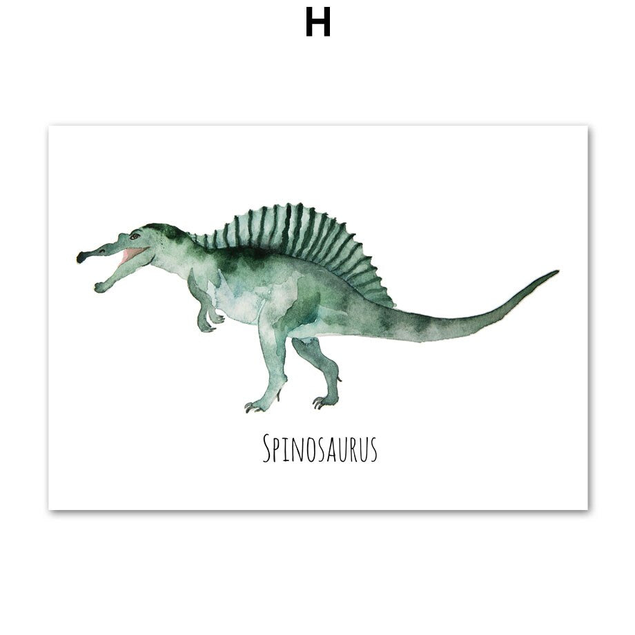 Children's Dinosaur Print