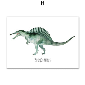 Children's Dinosaur Print