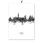 Load image into Gallery viewer, City Silhouette Print
