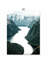 Load image into Gallery viewer, Scandinavian Travel Landscape Print
