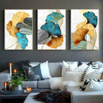 Load image into Gallery viewer, Contemporary Coloured Leaf Print
