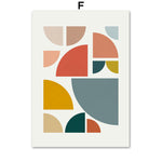 Load image into Gallery viewer, Geometric Illustration Print
