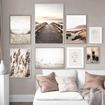 Load image into Gallery viewer, Collection of scandinavian nature landscape wall art prints
